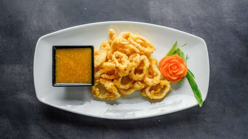 Deep Fried Crispy Squid