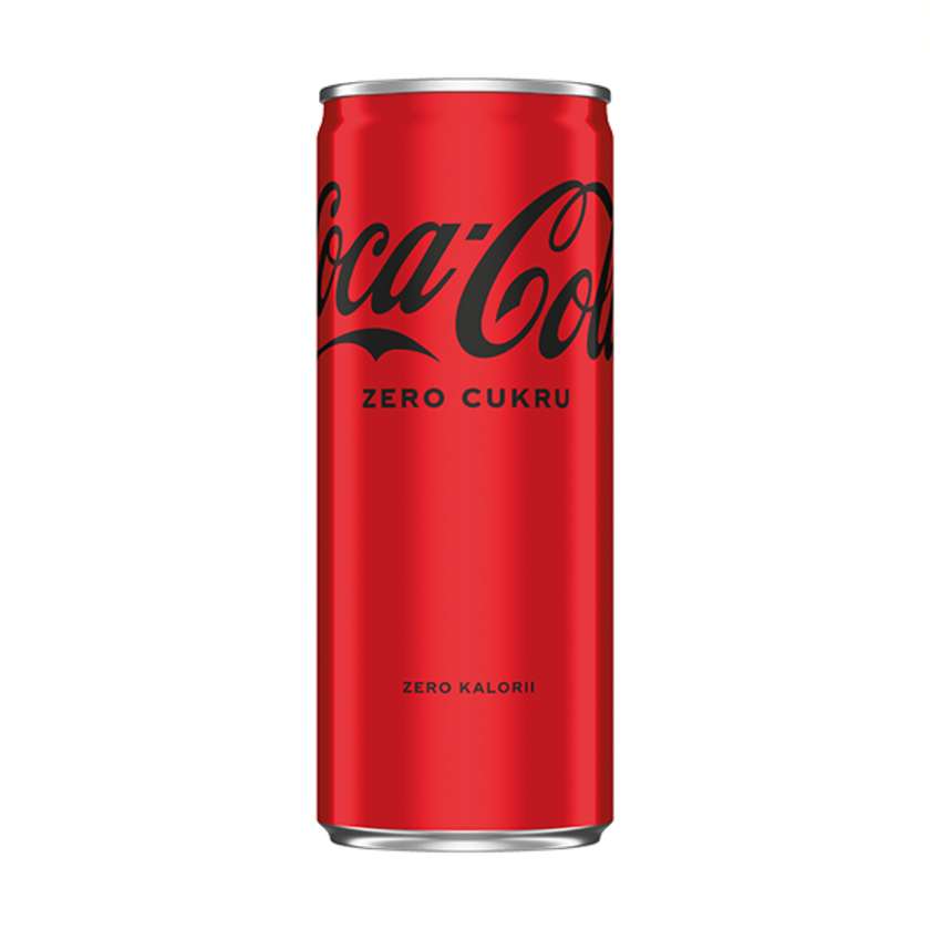 Puszka Coca-Cola Zero 0,33l
