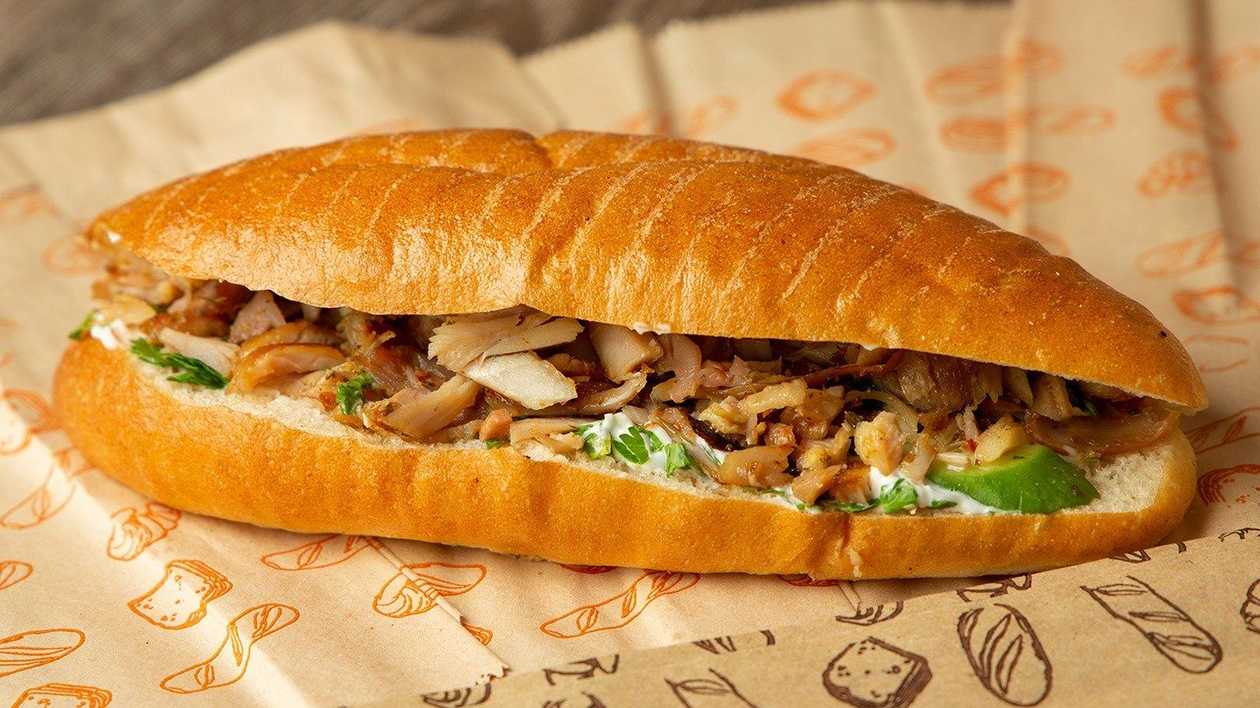 Chicken Döner in Bread