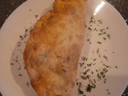 Homemade Cheburek