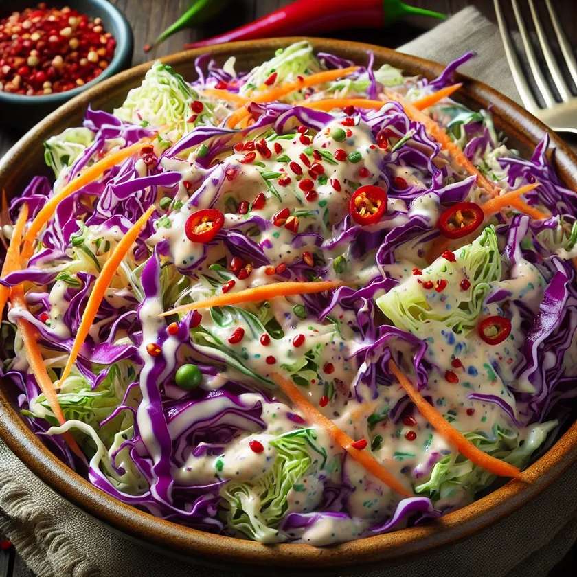 Chilli Coleslaw Salad