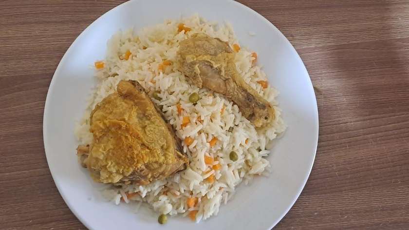 Fried Rice with Chicken