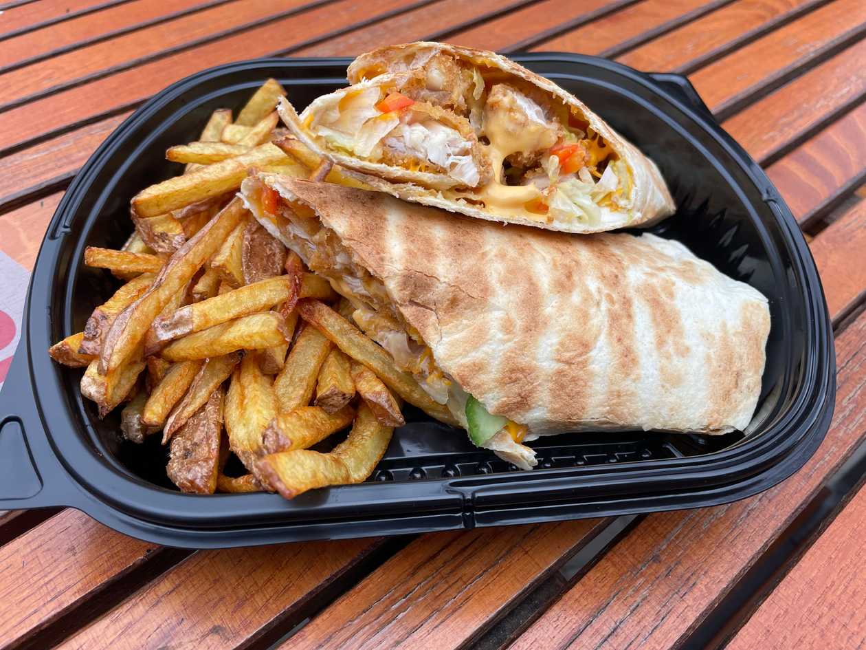 Hot Chicken Wrap