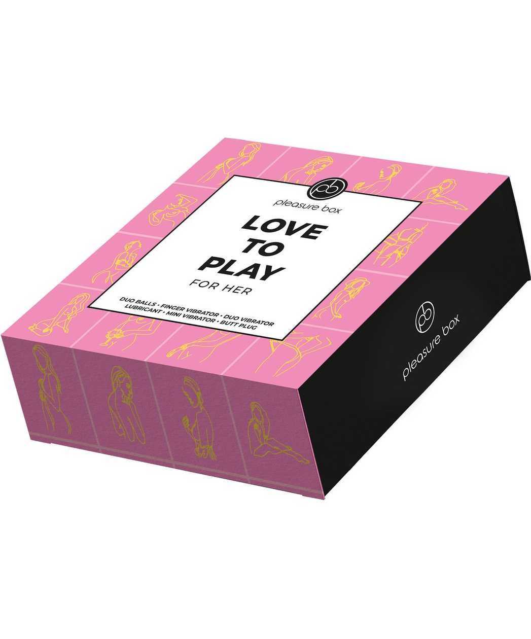SEXYSTYLE x Dreamtoys "Love to play" komplekts sievietei
