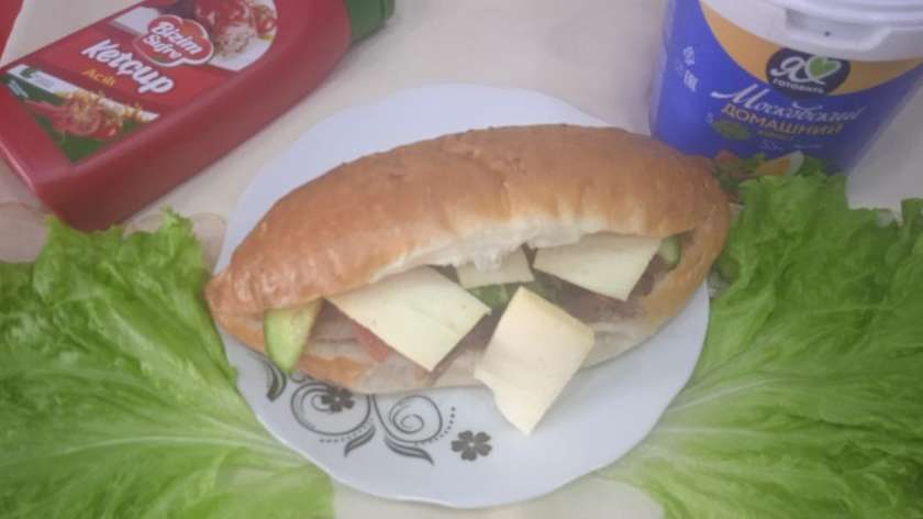 Cheesy Chicken Doner