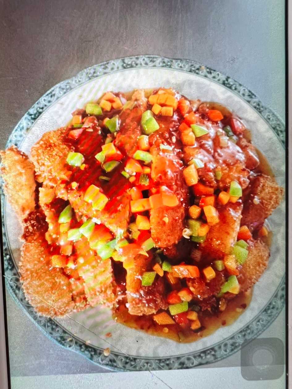 Crispy Chicken with Vegetables