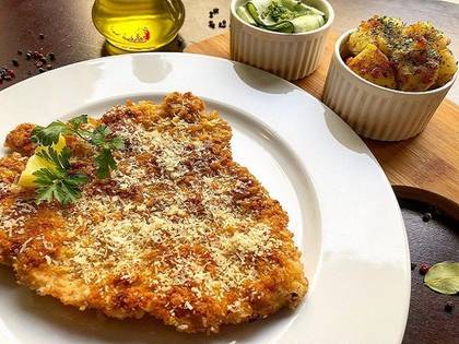 Swiss Cutlet (Pork Chop with Hard Cheese)