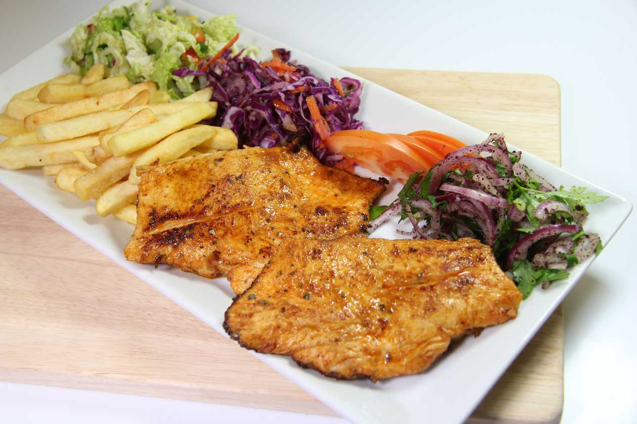 Grilled Chicken Fillets with Mozzarella and Dried Tomatoes