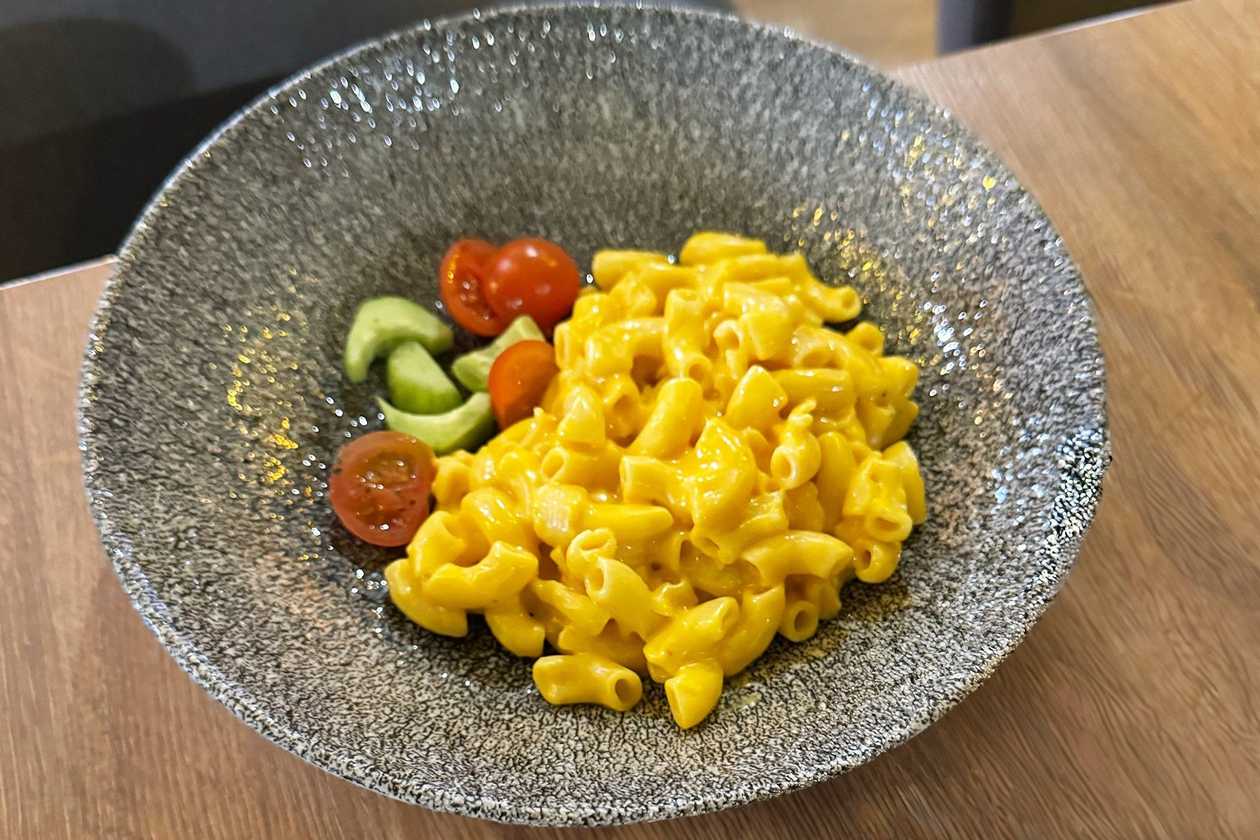 Pasta with cheese