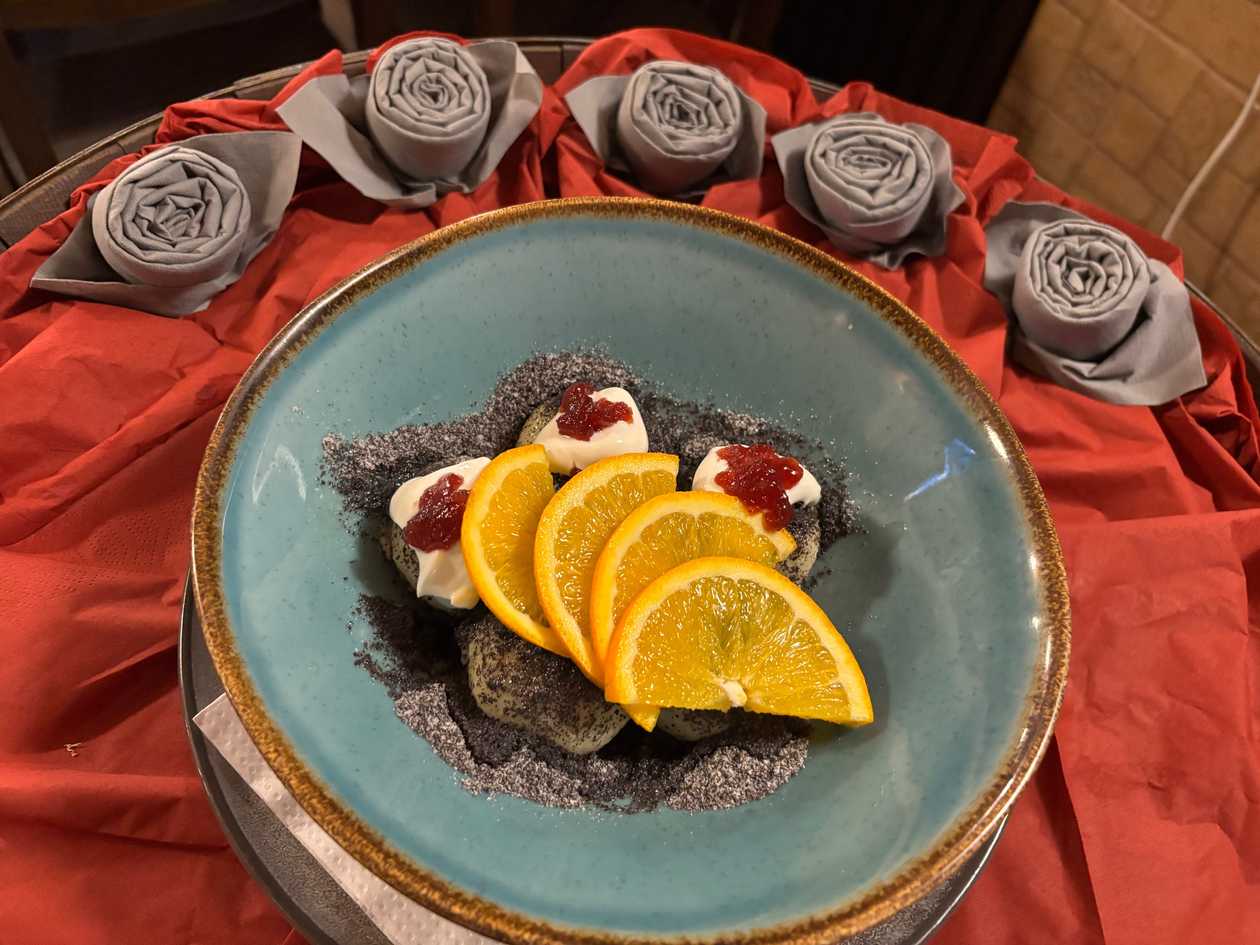Sweet quark dumplings
