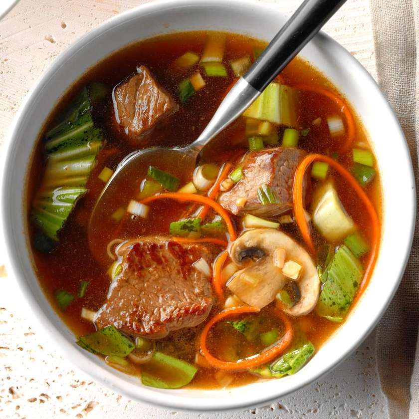 Homemade Beef Broth - Children's Menu