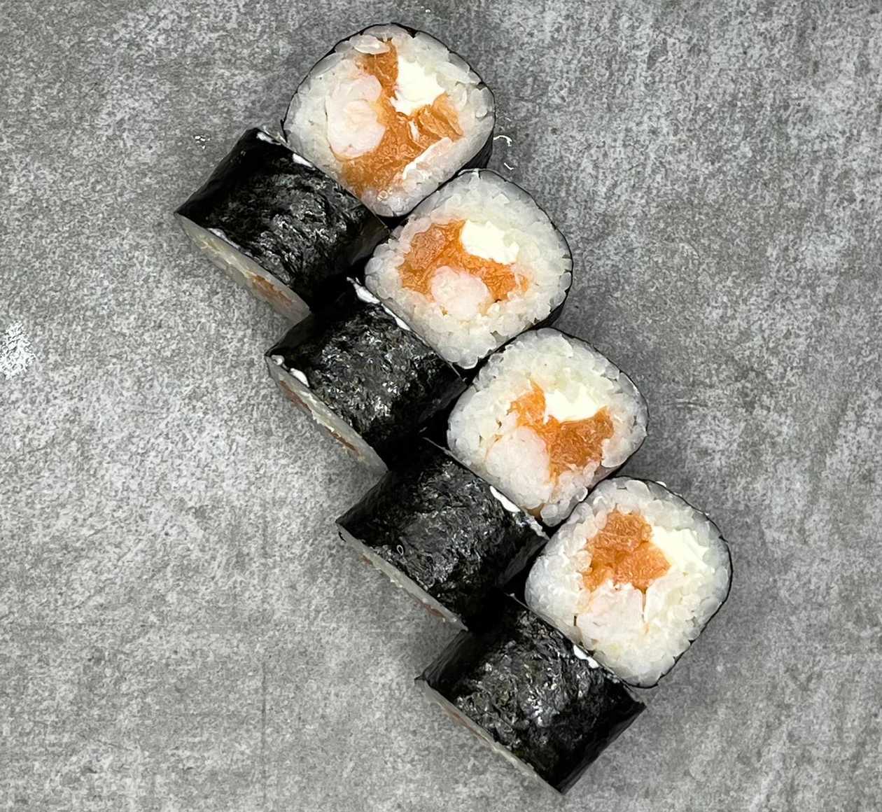 Sake cheese maki 8 gab.
