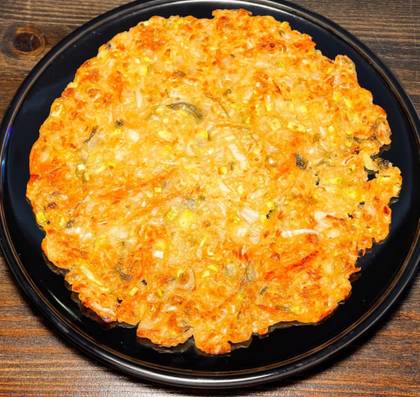 Kimchi pancake