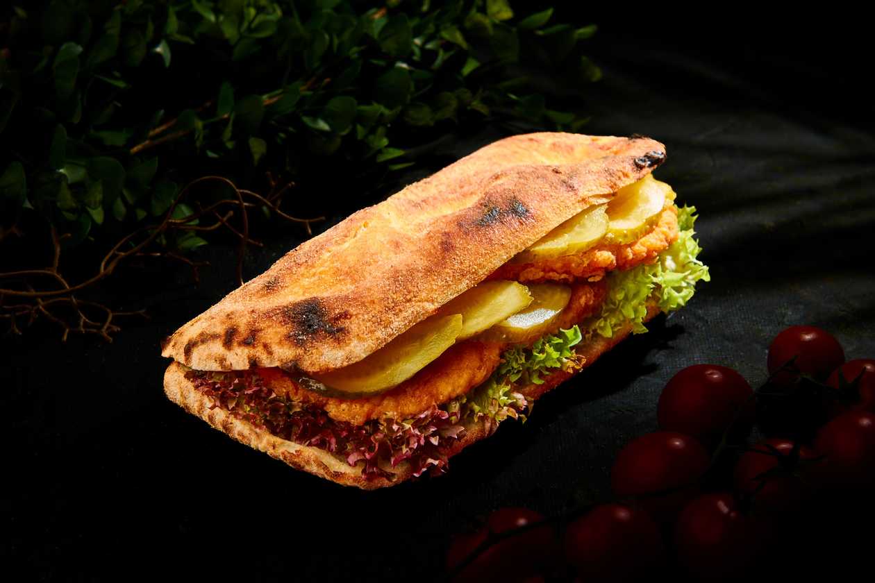 Garlic Chicken Panini