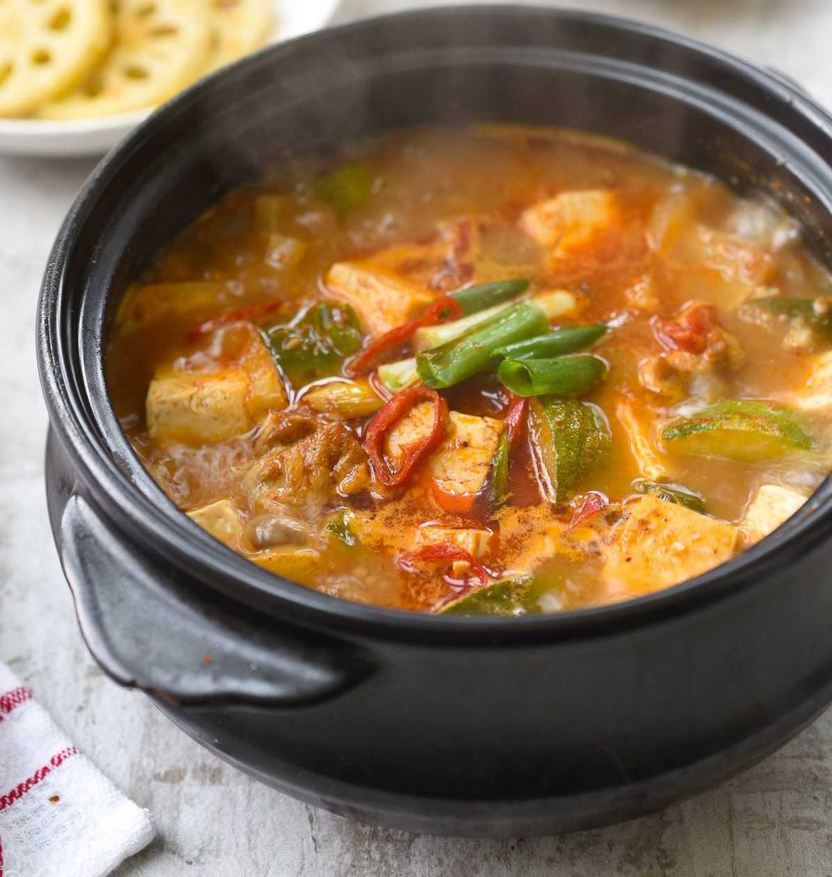 Soyobean Paste Stew with Rice