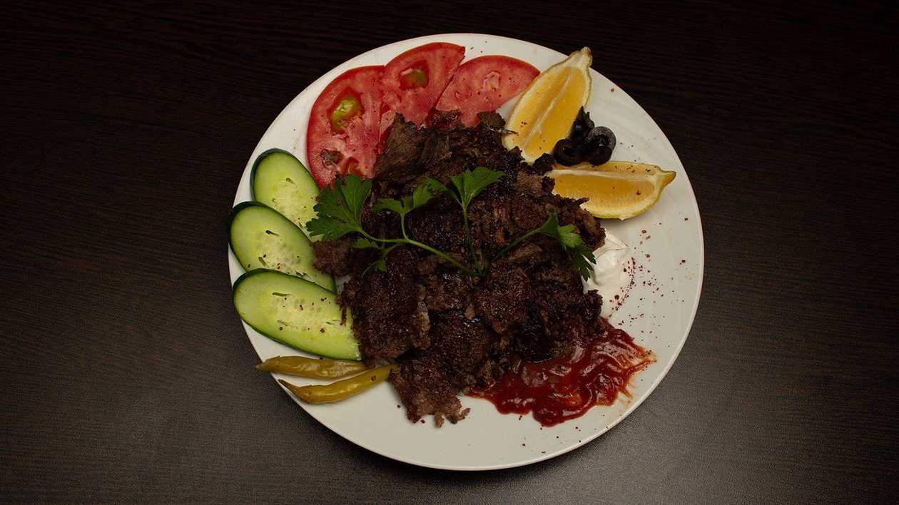 Döner with Rice and Beef