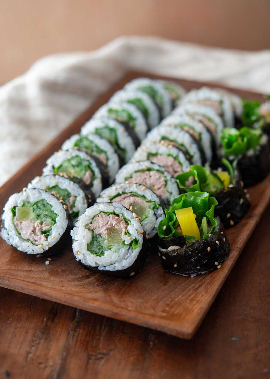 Gimbap with tuna (12 pcs)