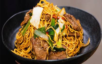 Beef chowmein