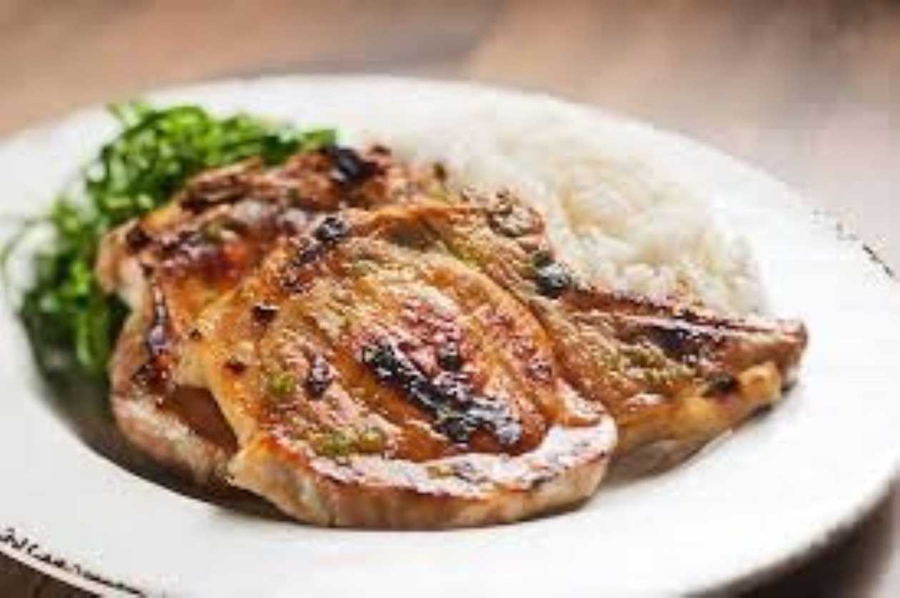 bisteca com batata frita