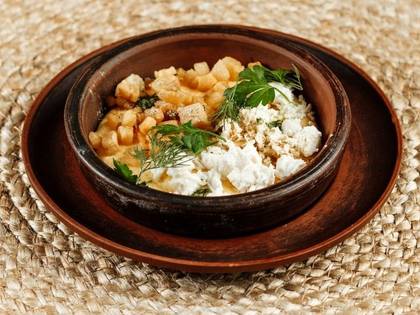 Банош зі шкварками