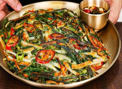 Vegetable pancake