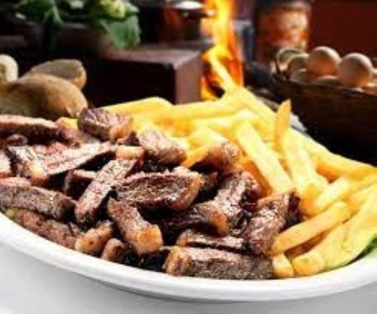 Picanha com batata Frita