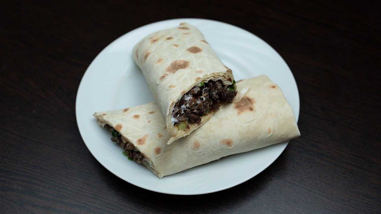 Beef Döner in Lavash