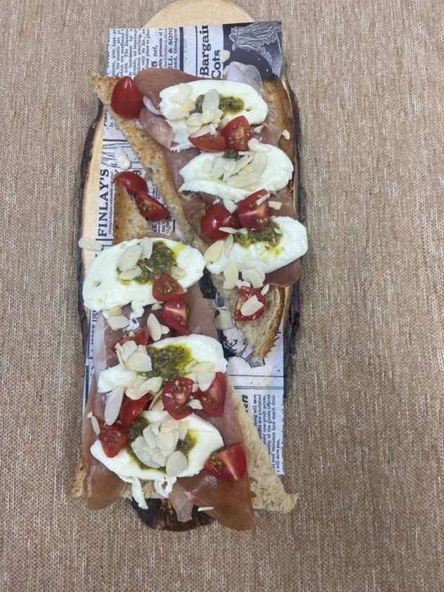 Rich Ham Toast