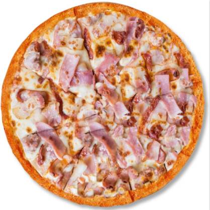 šķiņķa un bekona 🥓pica