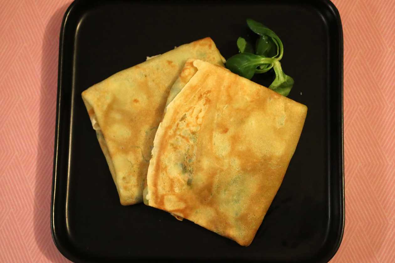 Krokiety ze szpinakiem