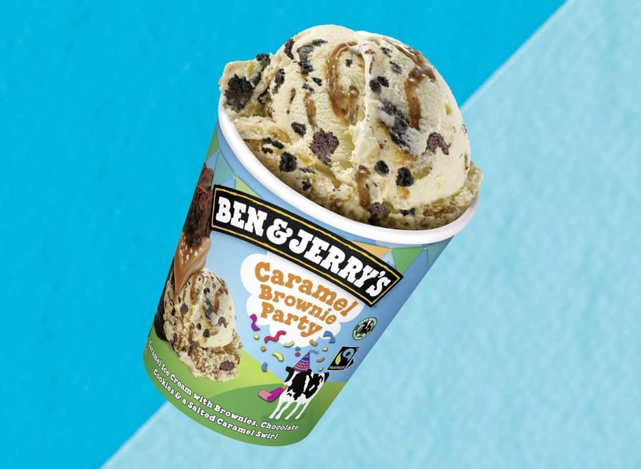 Ben & Jerry's Caramel Brownie Party 465ml