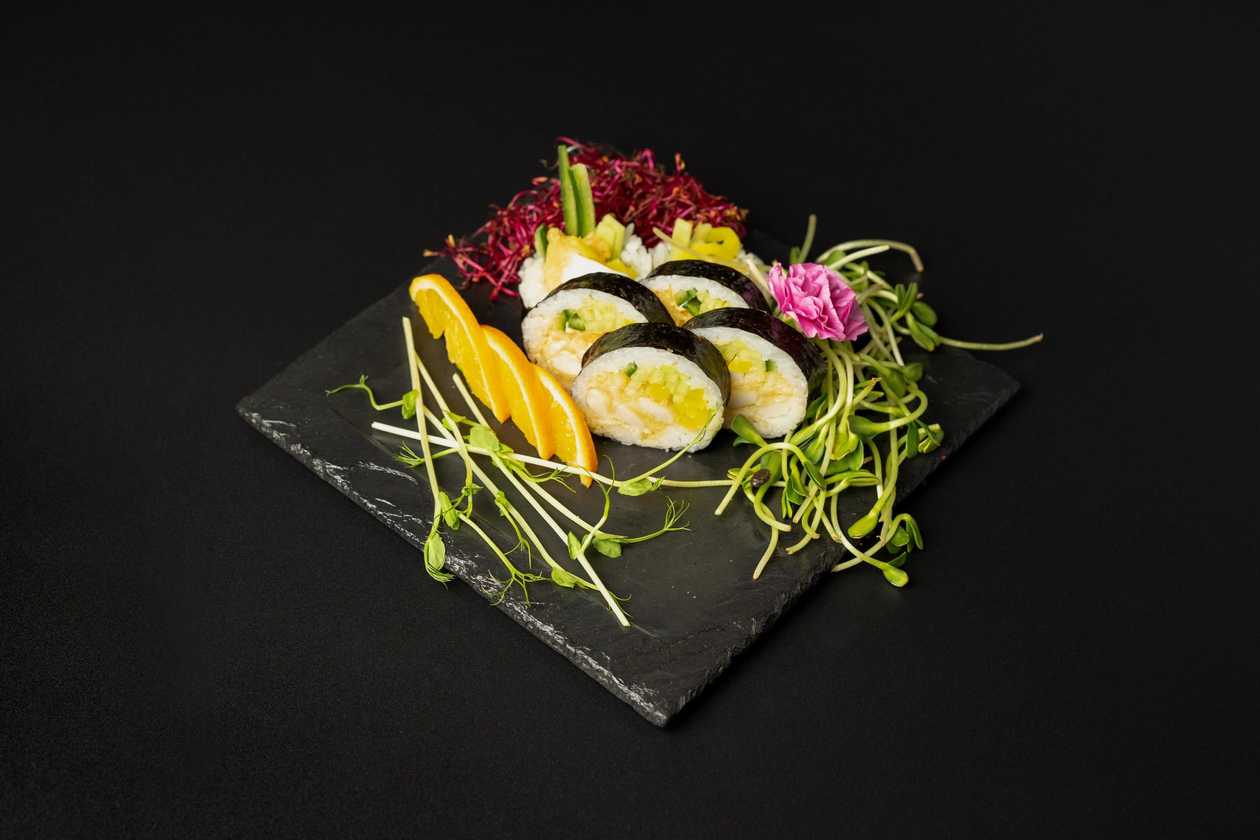 Futomaki Pieczone Spicy Ika Ten