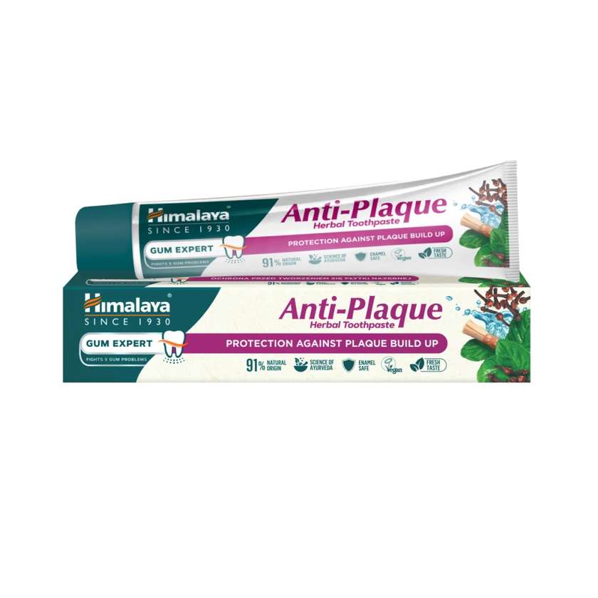9994393 Anti-Plaque Herbal Toothpaste, 75 ml, Himalaya