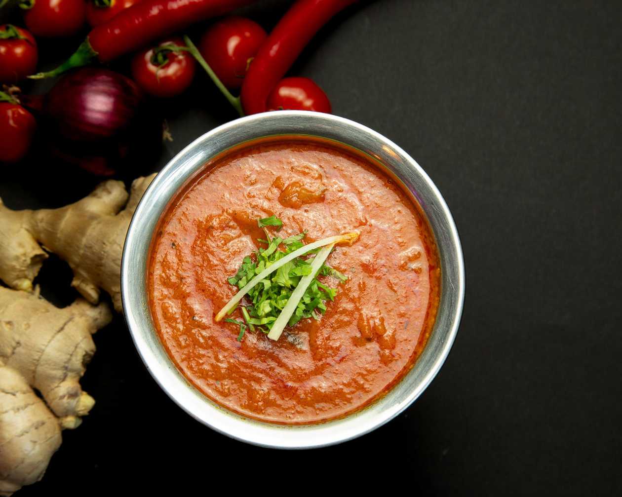 Nepali paneer vindaloo