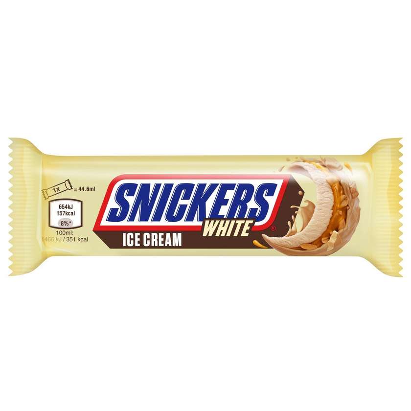 Ice Cream Bar Snickers White