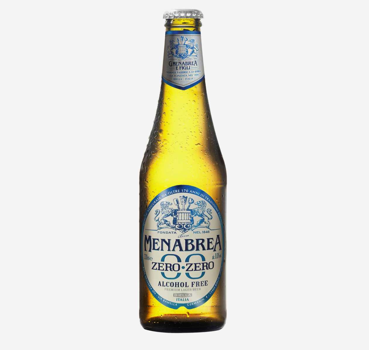 Menabrea Zero Zero Alcohol Free 33cl
