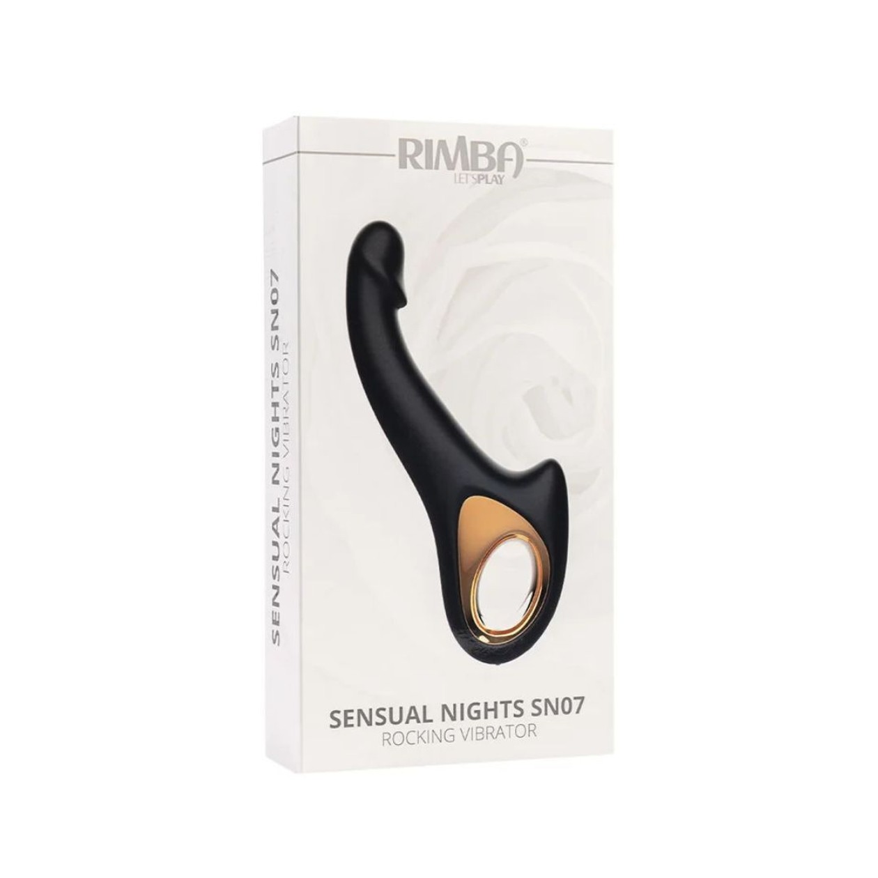Rimba Toys - Sensual Nights SN07 - Rocking Vibrator - Black