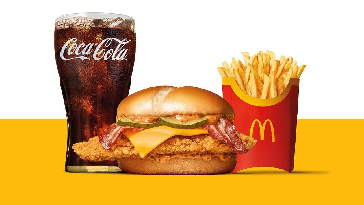 MCCRISPY SMOKY BACON LARGE MEAL