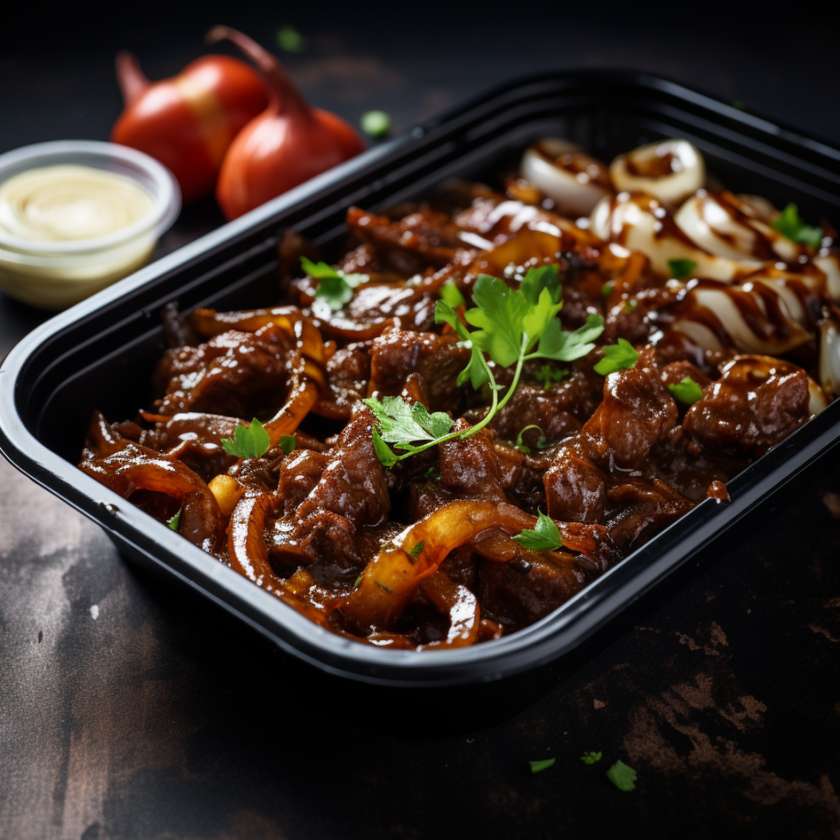 33. Hovězí s Cibulí