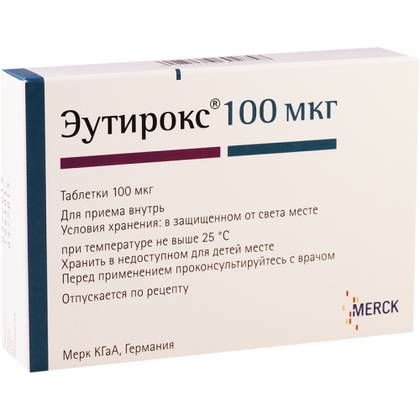 ეუთიროქსი ტაბლეტი 100მკგ #100