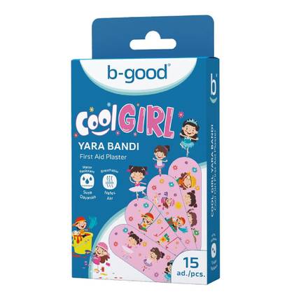 ლეიკოპლასტირი B-good საბავშვო Cool Girl წყალგაუმტარი B832G #15