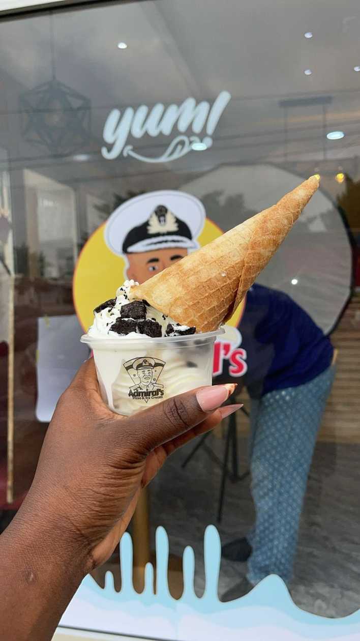 Ice Cream Cup Plus Cone