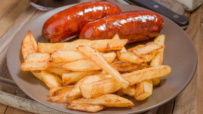 Kiddy Chips and Sausage