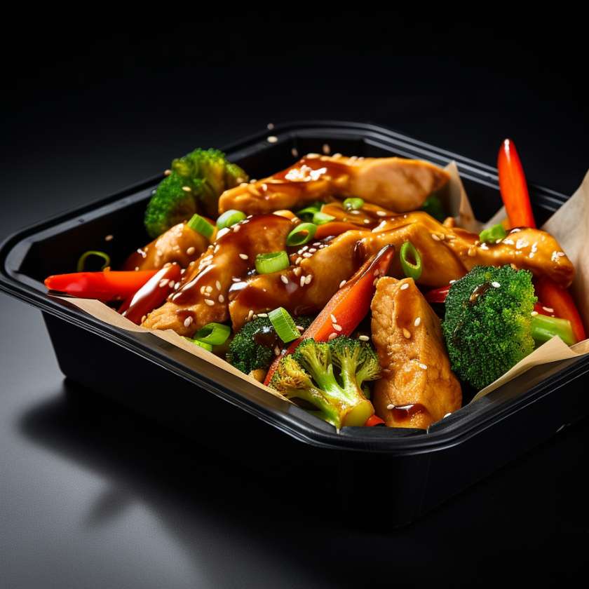 7. Kuřecí se Zeleninou