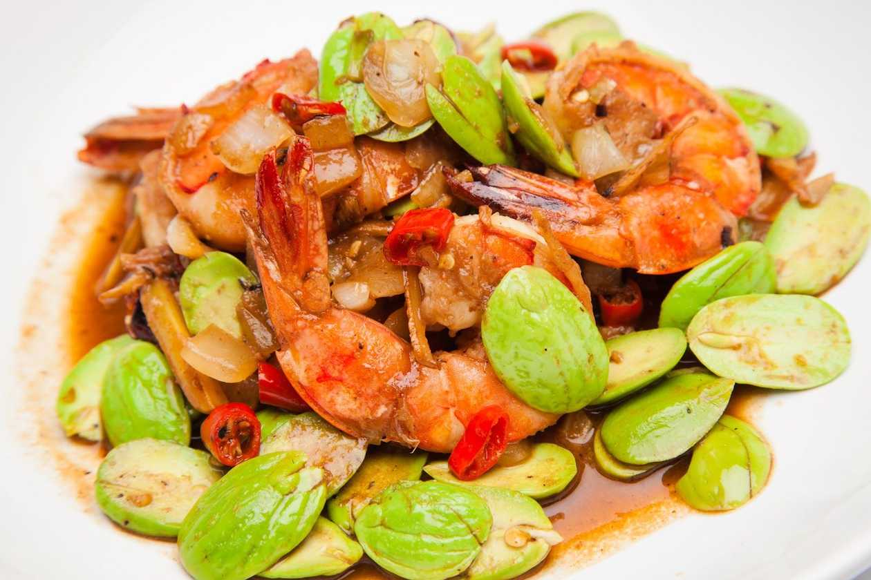 44.Smažené Krevety