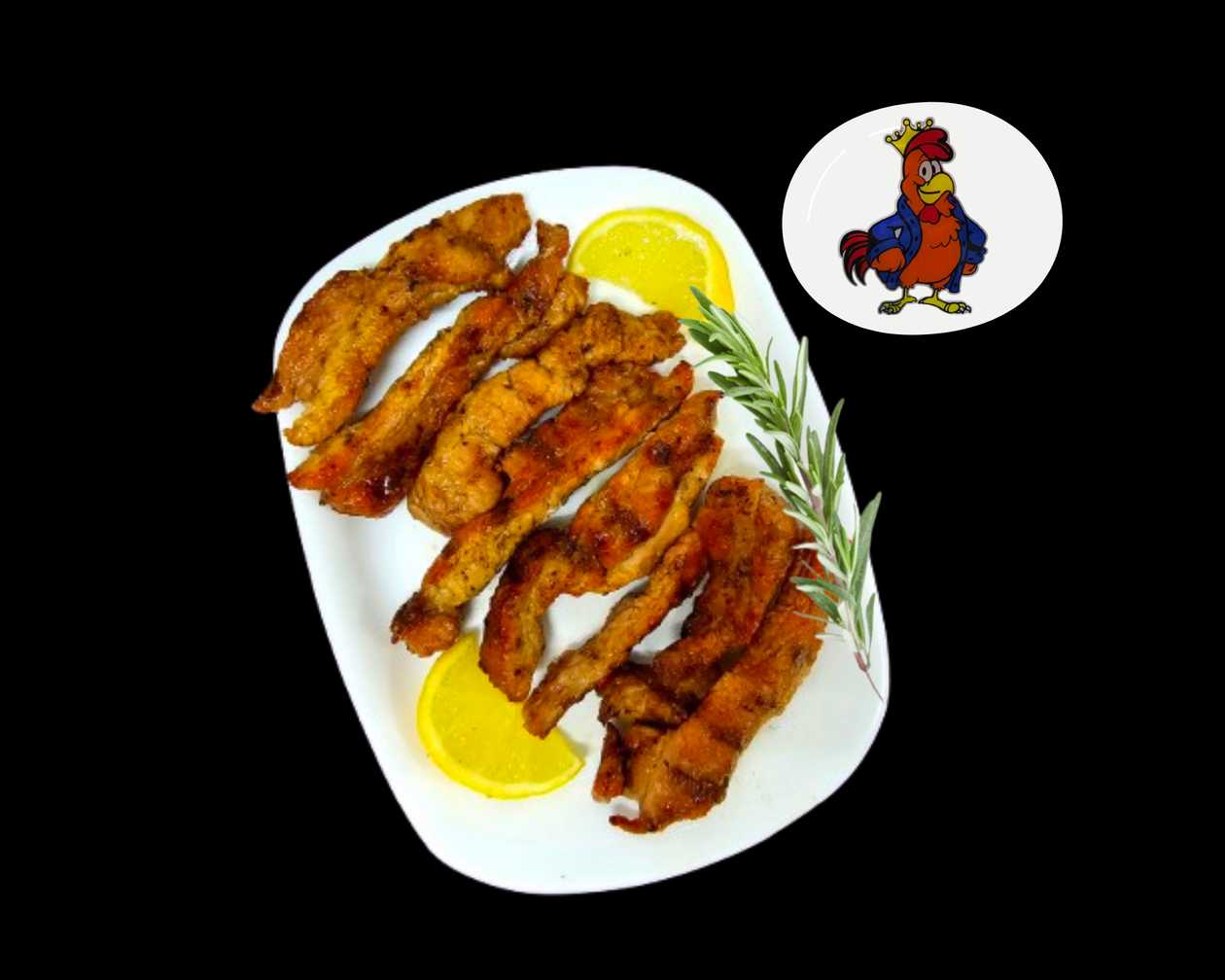 Lagartinhos de porco assados na brasa (aprx.250g)