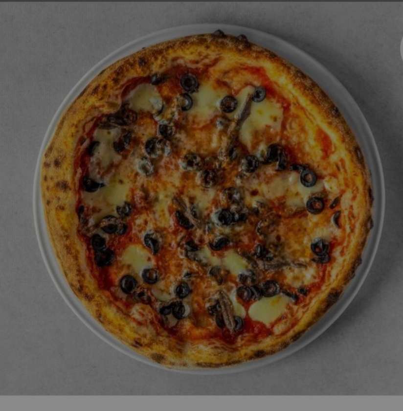 Pizza vegetariana 550g