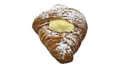 Croissant Filled with Vanilla Custard