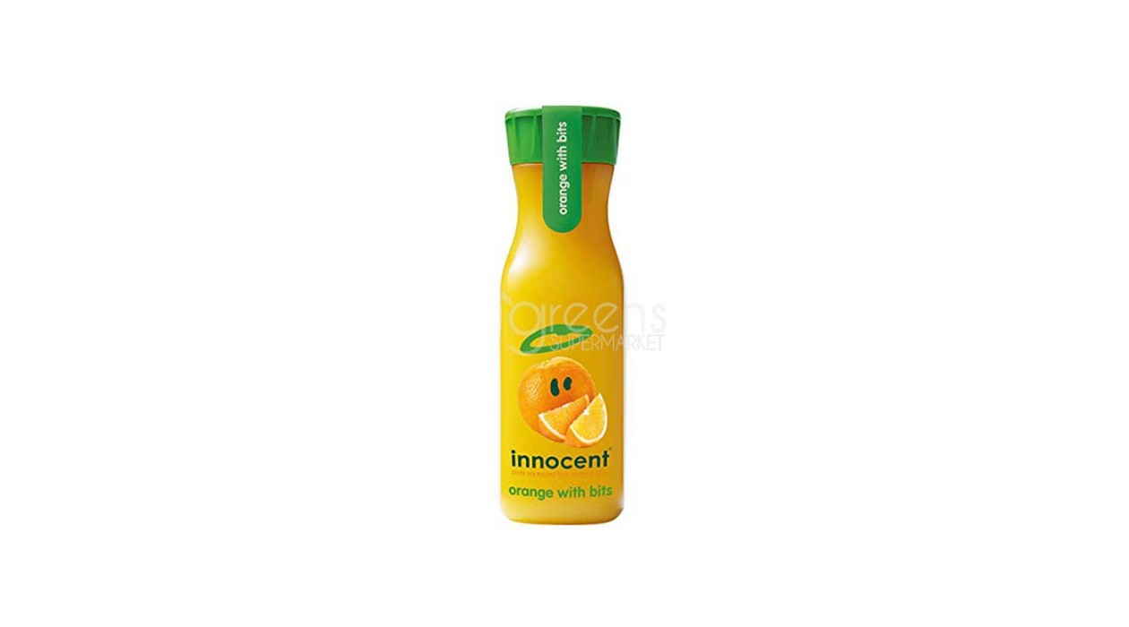 INNOCENT ORANGE JUICE BITS 330ML