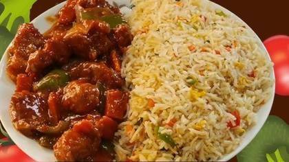 Fried Rice with Beef Sauce